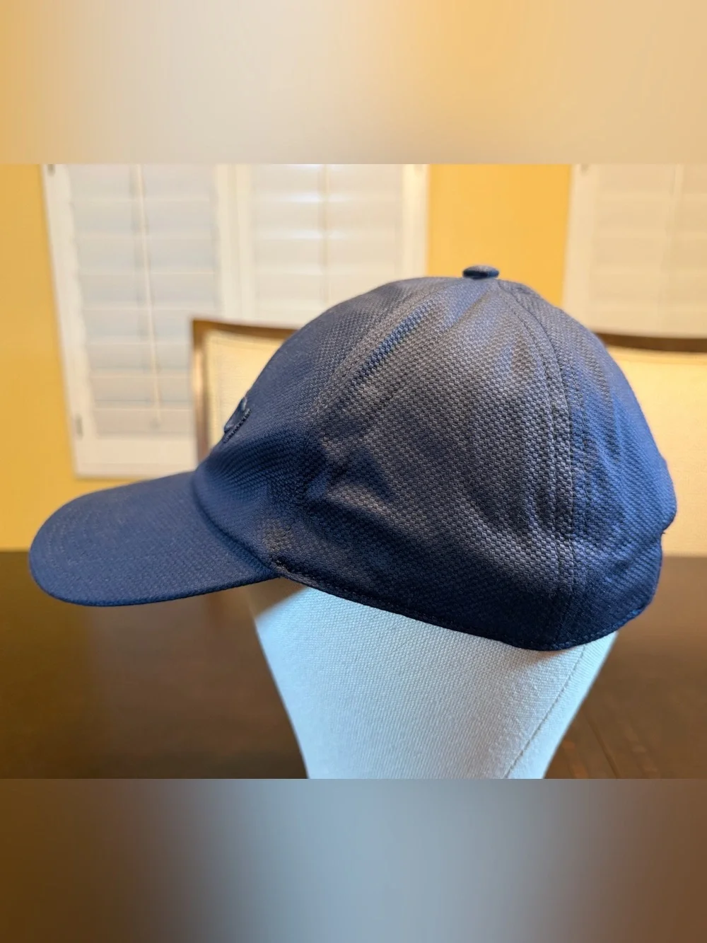 New Gucci Logo Navy Baseball Hat Size L